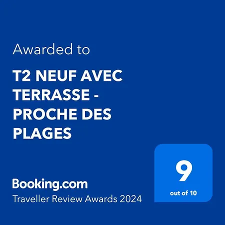 T2 Neuf Avec Terrasse - Proche Des Plages 생시르쉬르메르