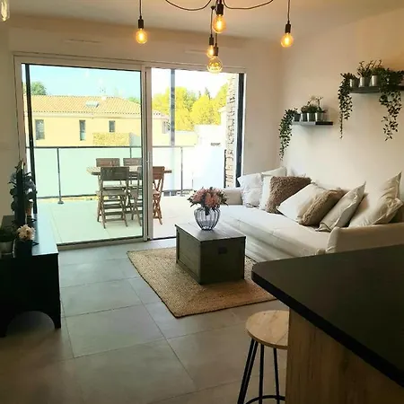T2 Neuf Avec Terrasse - Proche Des Plages شقة سا سيرْ سور مير